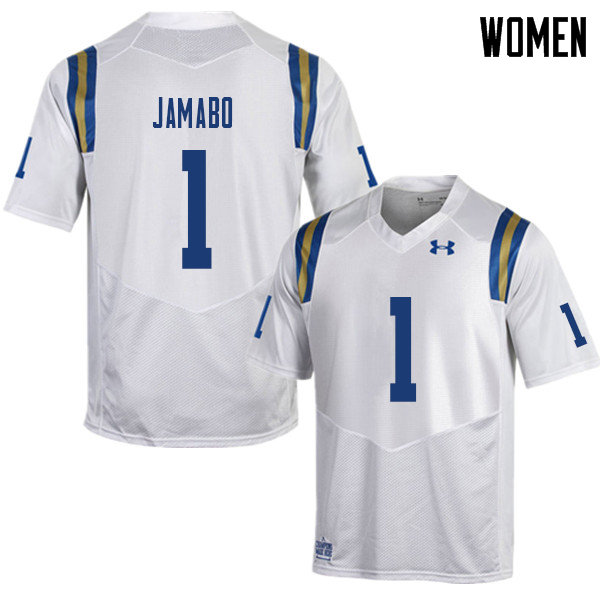 Women #1 Soso Jamabo UCLA Bruins College Football Jerseys Sale-White
